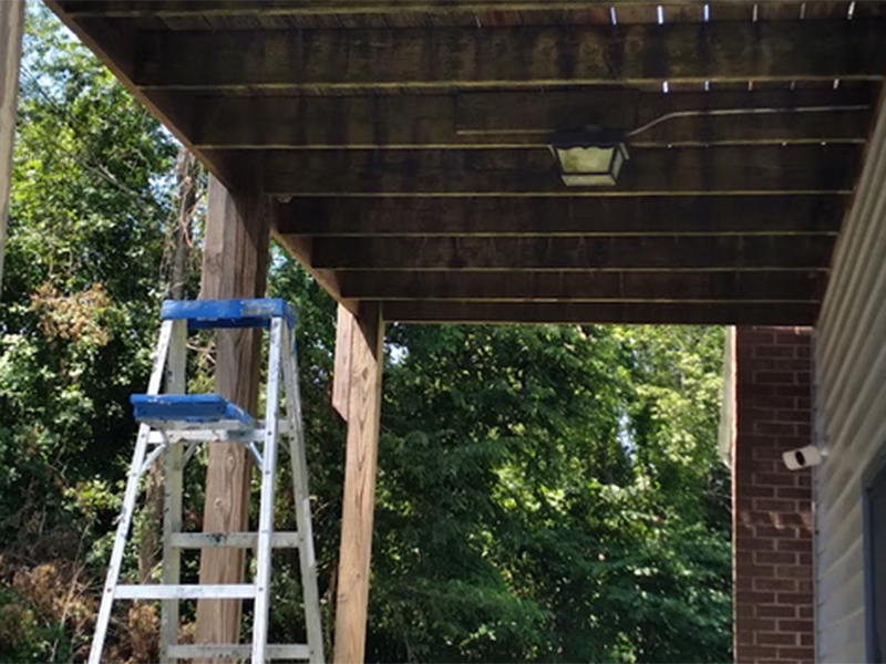 Deck Project 3 — Before view